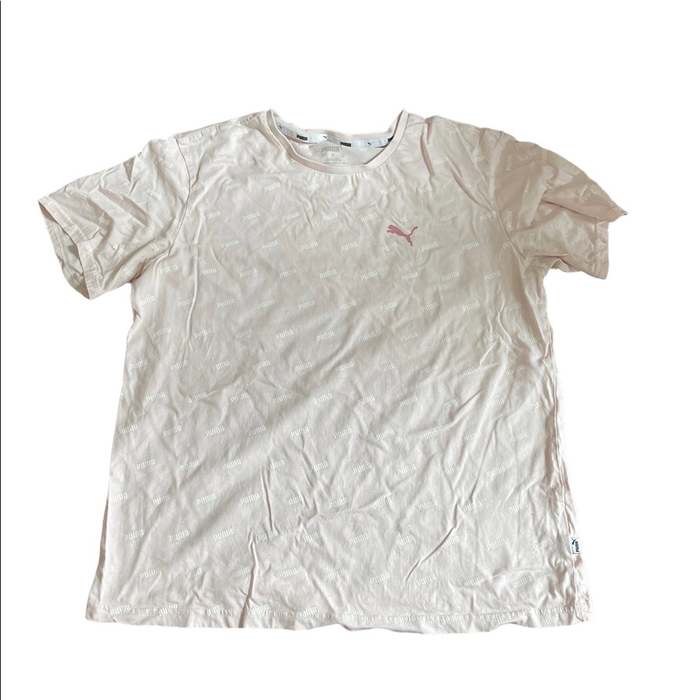 pink puma t-shirt size M 3 for $15